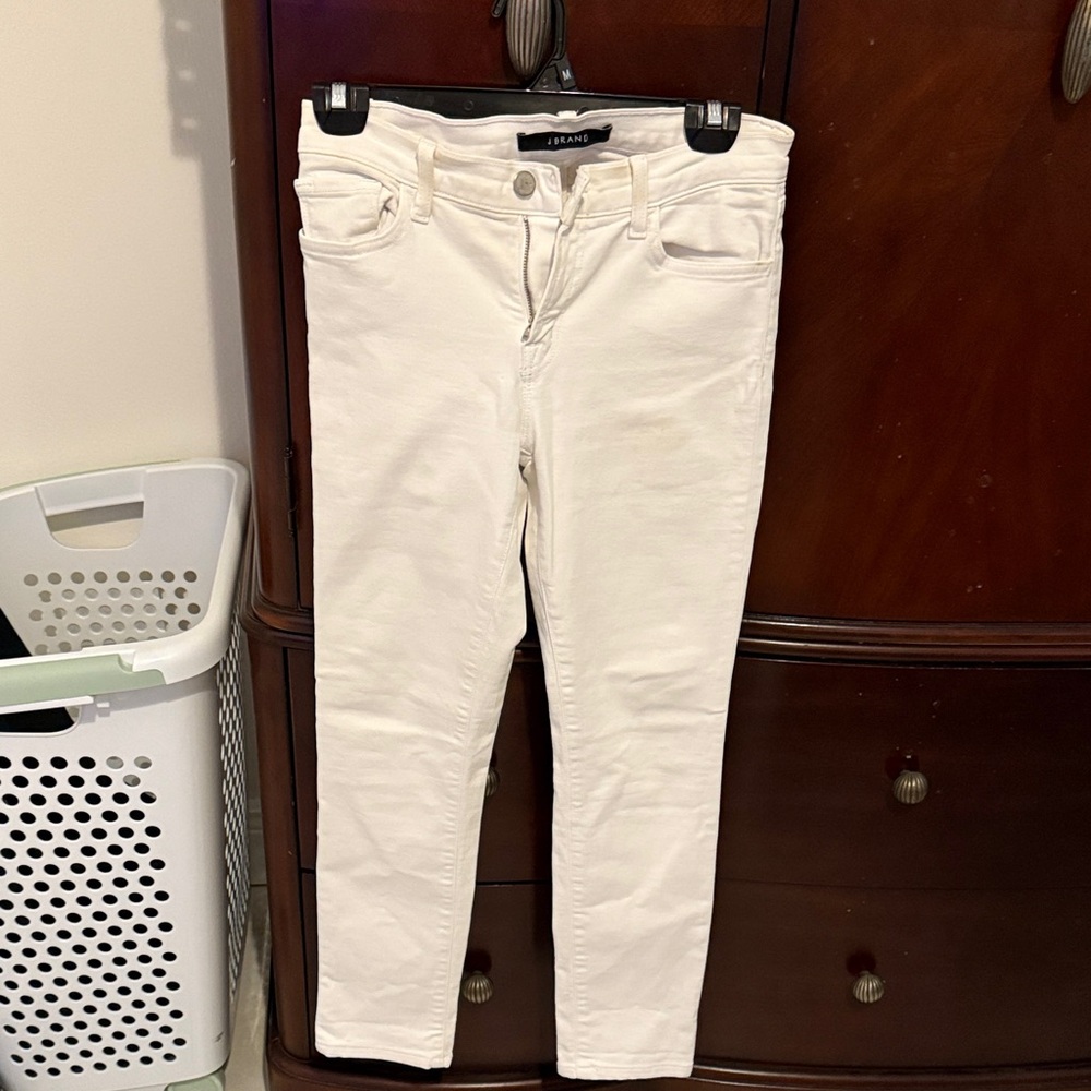 J Brand Women's Off-White Skinny Jeans